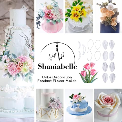 Professional Flower Fondant Mold Set