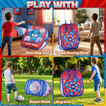 Spider Bean Bag Toss Game (23 Count)