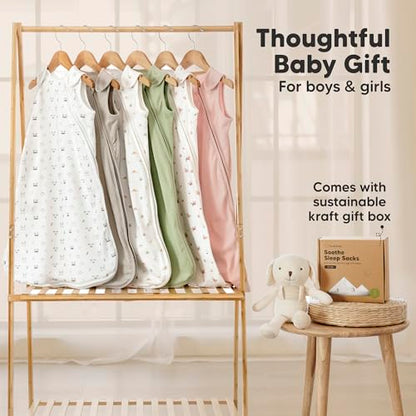 2 Pack Organic Baby Sleep Sacks (2 count)