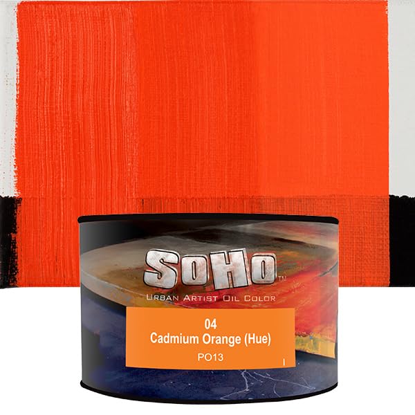 Oil Paint Cadmium Orange Hue (14.54 Fl Oz)