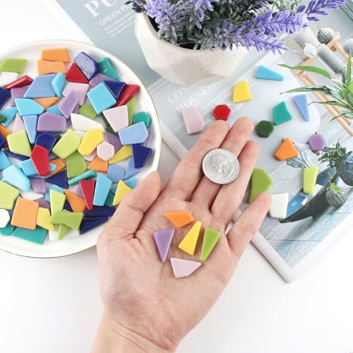 Glass Mosaic Tiles for Crafts Bulk