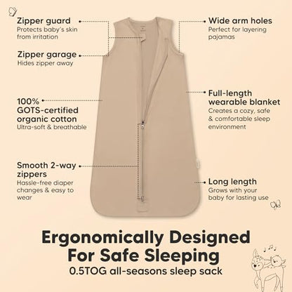 2 Pack Baby Sleep Sacks (2 Count)