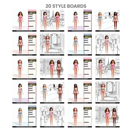 Luxe Life High Fashion Design Set