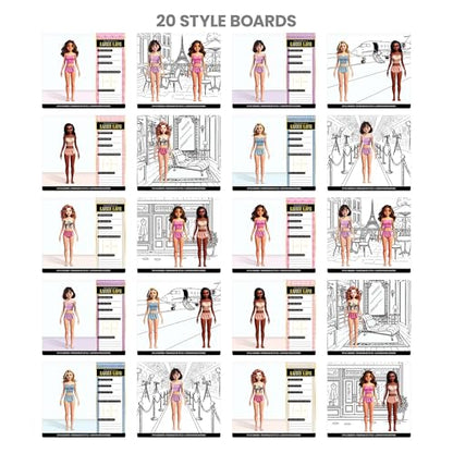 Luxe Life High Fashion Design Set