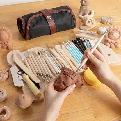 36PCS Pottery & Clay Sculpting Tools