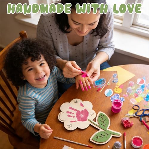 DIY Mothers Day Crafts for Kids Handprint Art