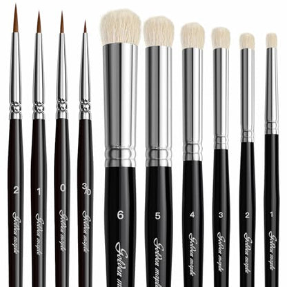 Drybrush Miniature Paint Brushes