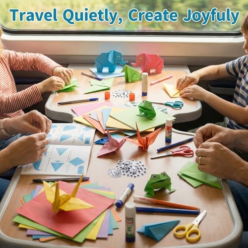 250 Sheets Origami Paper Craft Kits