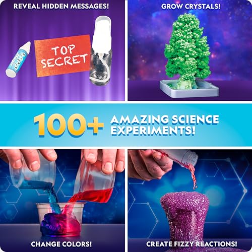 National Geographic Amazing Chemistry Set with 100+ Experiments Ages 8