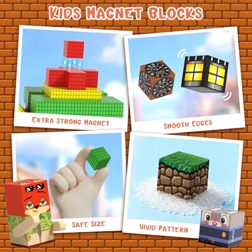 150Pcs 0.8in Magnetic Blocks (150 Count)