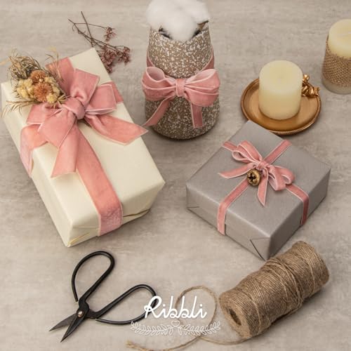 Rose Gold Velvet Ribbon 3