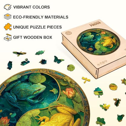 Wooden Puzzle for Adults (100 Count)