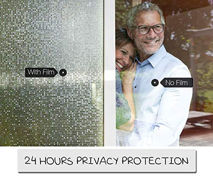 3D Window Privacy Film (9.4 Sq Ft)