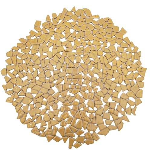 1.1LB Irregular Ceramics Mosaic Tiles (350 Count)