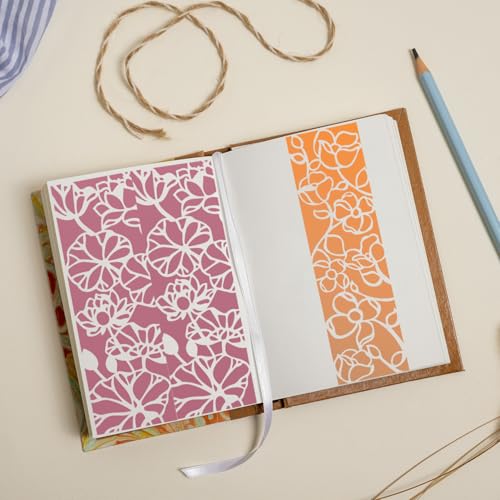 Stencils for Crafts Reusable Texture Stencils for Painting 12"x4"