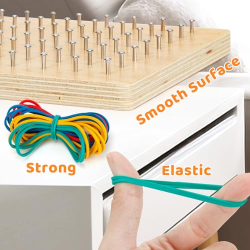 2Pack Wooden Geoboard