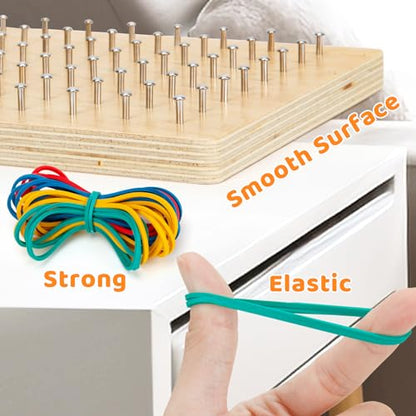 2Pack Wooden Geoboard
