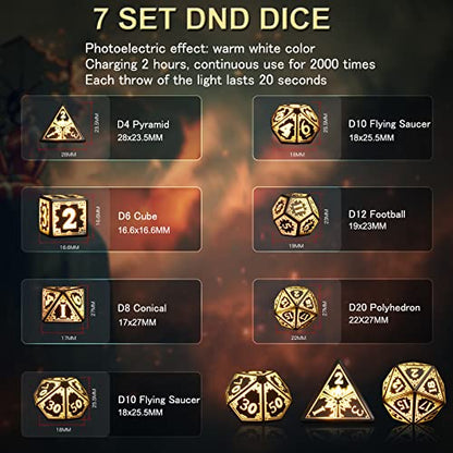 Rechargable DND Dice Set