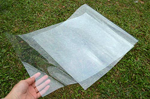 18"x48" 5 Pieces Clear Blank Stencil Acetate Mylar for Craft