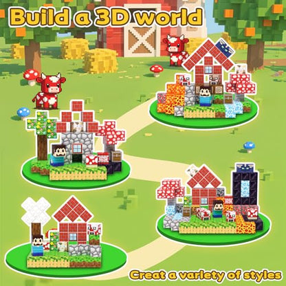 Magnetic Blocks (208 Count)