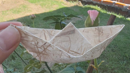 Natural Banana bark,leavse etc., 6 x 6 Inches Square Origami Paper Arts Folding Craft, Decoration Paper, Painting Square Folding Paper for DIY Crafts, 50 Sheets (Mixed Leaves,Banana Bark, etc, 6"x6") - Crafty Corner