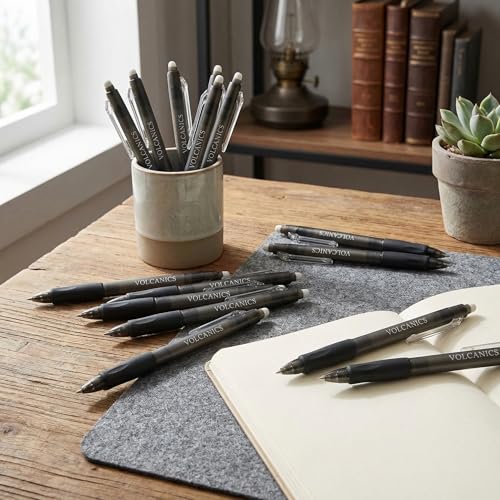 Retractable Erasable Gel Pens (12 Count)