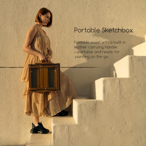 Portable Tabletop Easel for Painting