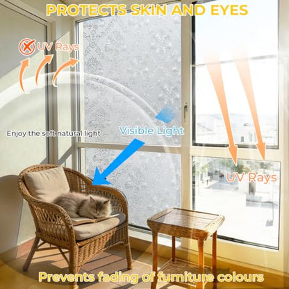 Window Privacy Film Decorative Non