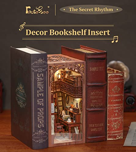 Book Nook Kit DIY Miniature House Dollhouse for Adults