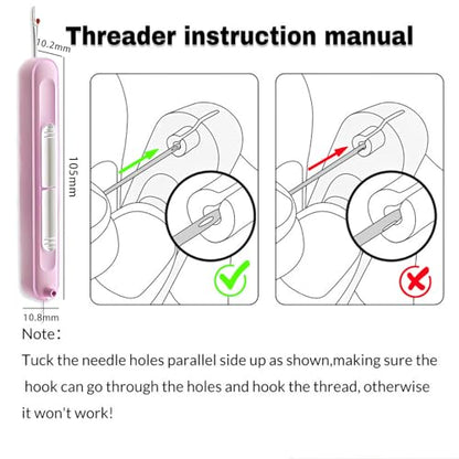 Upgraded 2 in 1 Automatic Needle Threaders Seam Ripper