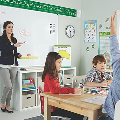 Small Dry Erase Board 9x12 Mini White Board for Kids 2 PK Double Sided (2 Count)