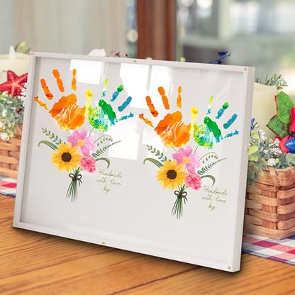 Flowers Bouquet Mother’s Day Handprint Art DIY Kit