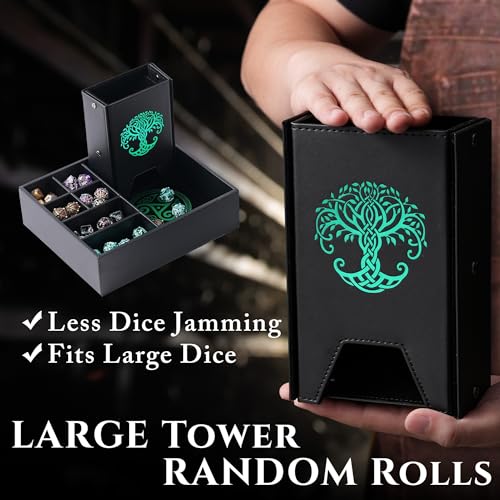 All-in-One Game Roamer - Dice Tray & Tower for DND and RPG