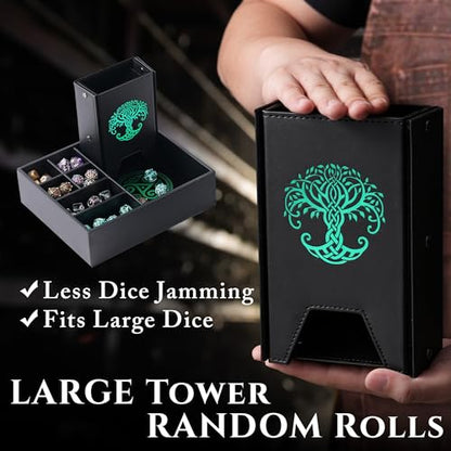 All-in-One Game Roamer - Dice Tray & Tower for DND and RPG