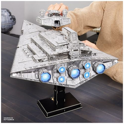 4D Build Star Wars Deluxe Imperial Star Destroyer 3D Model Kit