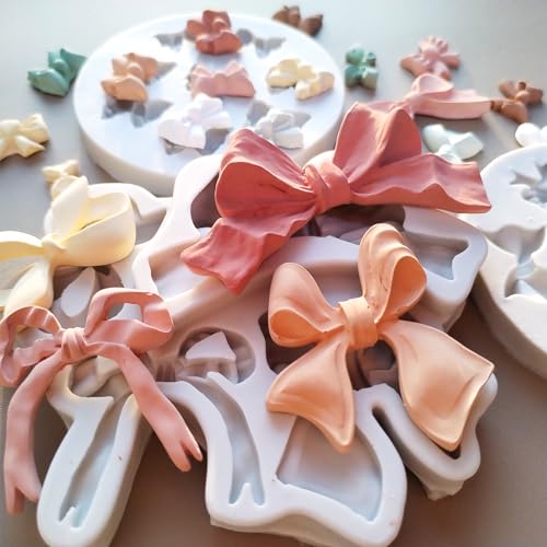 3PCS Bow Silicone Molds (3 Count)