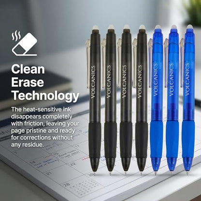 Retractable Clicker Erasable Gel Pens (36 Count)