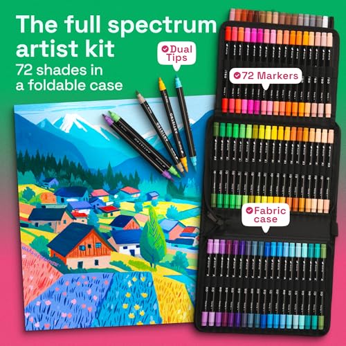 Acrylic Paint Markers (72 Count)
