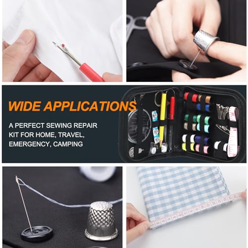 98Pcs Sewing Kit With Portable Bag (98 Count)