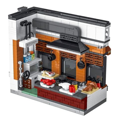 General Jim’s Flying Lobster 3 Level Seafood Restaurant Building Blocks Set