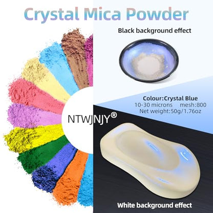 Crystal Blue Mica Powder for Epoxy Resin