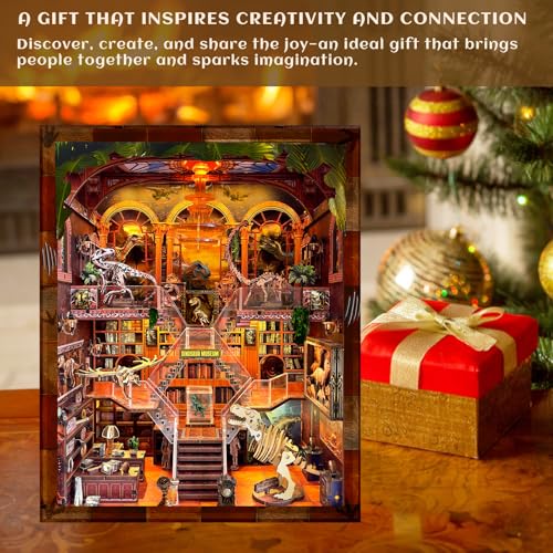 Dinosaur Book Nook Kit with LED
