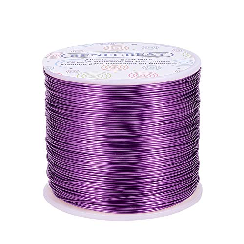 20 Gauge 770FT Aluminum Wire Anodized Jewelry Craft Making Beading Floral Colored Aluminum Craft Wire for Halloween Decoration (770 Foot)