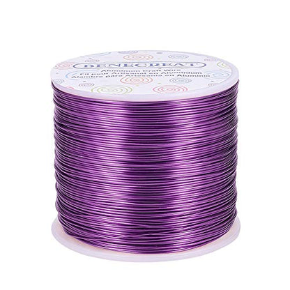 20 Gauge 770FT Aluminum Wire Anodized Jewelry Craft Making Beading Floral Colored Aluminum Craft Wire for Halloween Decoration (770 Foot)
