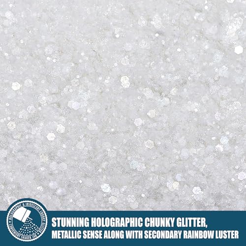 Iridescent Chunky Glitter 5.64oz (5.64 Ounce)