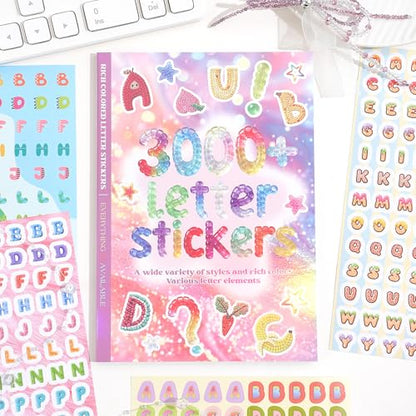 3000+ Pcs Alphabet Sticker for Journaling