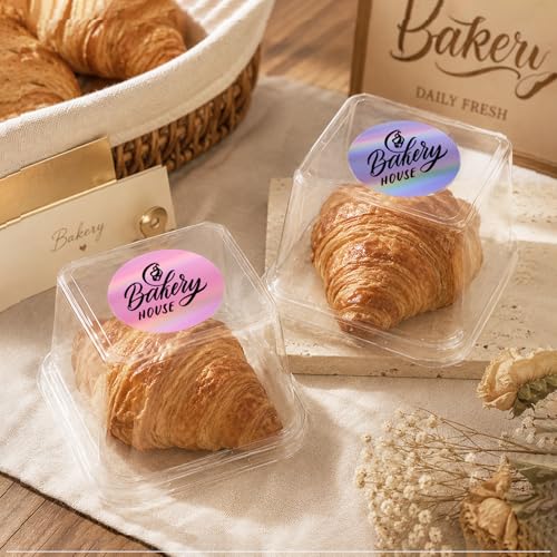 1.5 inch Holographic Thermal Labels Stickers