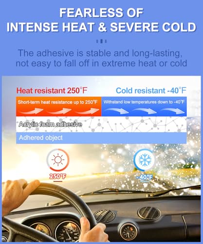 Double Sided Tape Heat Resistant Heavy Duty (48 Count)