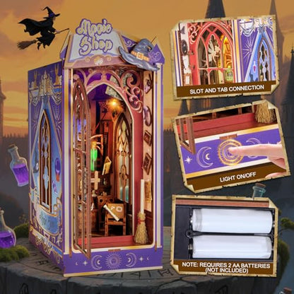 Glow in the Dark Book Nook Kits for Adults
