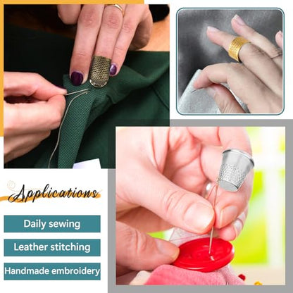 Thimbles for Hand Sewing (8 Count)